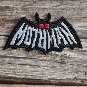 Mothman Bat Cryptid Folklore Urban Legend  Iron on Patch